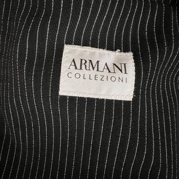 Armani Collezioni Men's Pinstripe Blazer - Picture 6 of 7